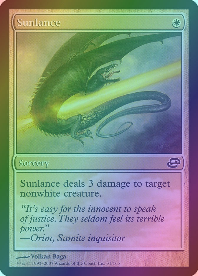 Sunlance (PLC) (31) / Foil