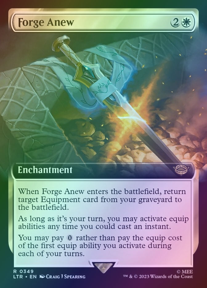 Forge Anew (LTR) (349) / Extended Art / Foil