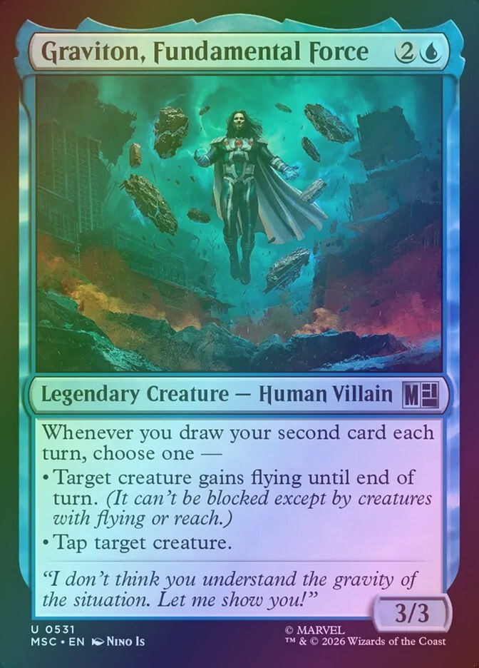 Graviton, Fundamental Force (MSC) (531) / Foil
