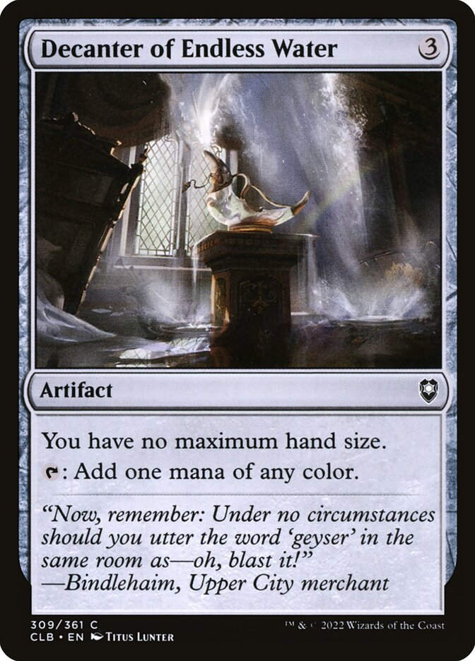 Decanter of Endless Water (CLB) (309)