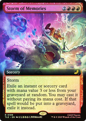 Storm of Memories (TLE) (199) / Extended Art / Foil