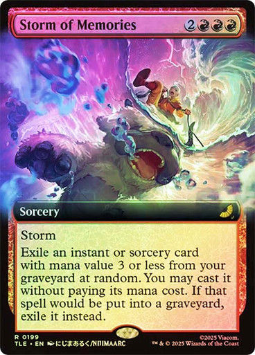 Storm of Memories (TLE) (199) / Extended Art / Foil