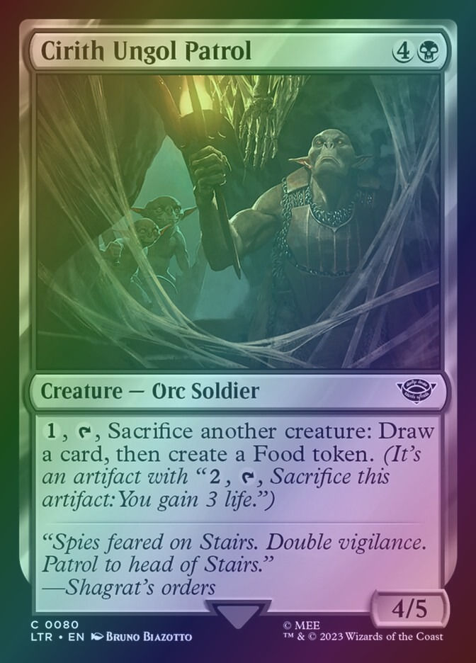 Cirith Ungol Patrol (LTR) (80) / Foil