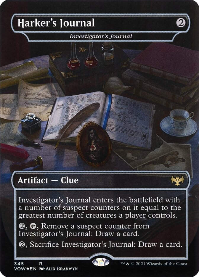Investigator's Journal (VOW) (345) / Borderless