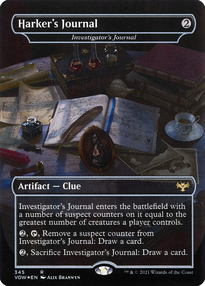 Investigator's Journal (VOW) (345) / Borderless