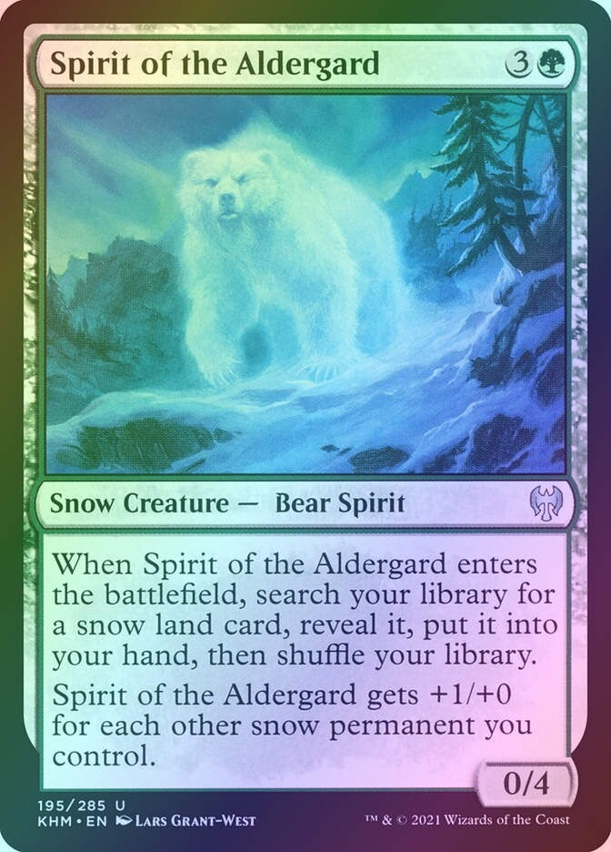 Spirit of the Aldergard (KHM) (195) / Foil