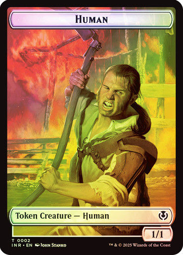 Human (TINR) (2) // Spirit (TINR) (4) / Foil — cara 1 de 2