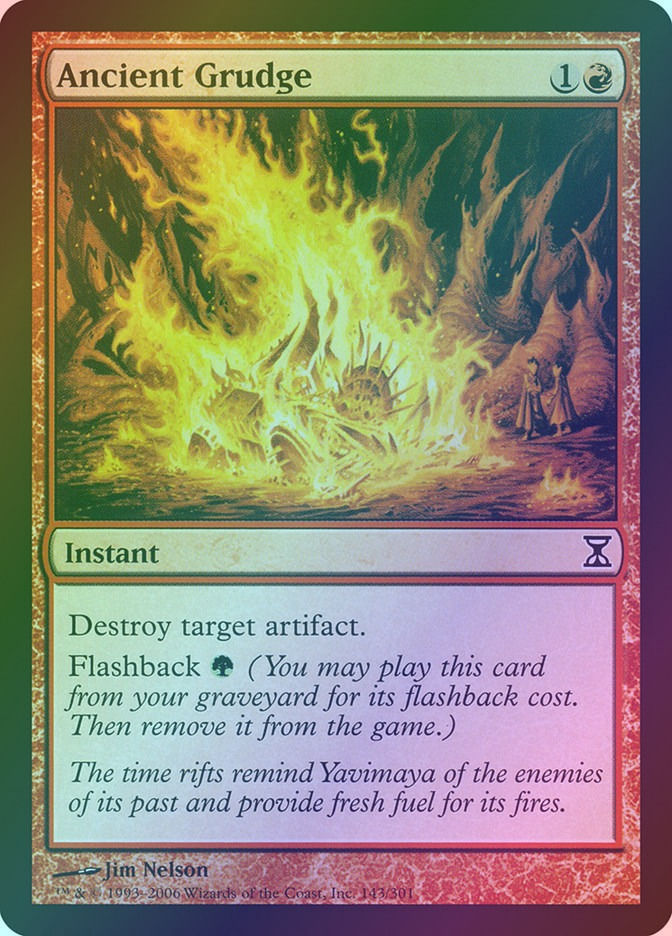Ancient Grudge (TSP) (143) / Foil