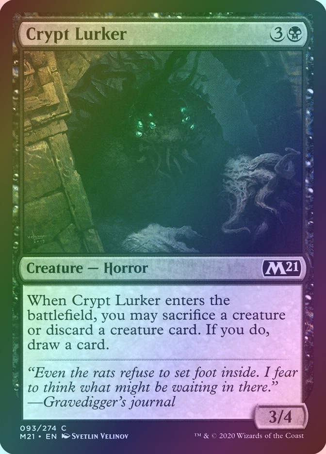 Crypt Lurker (M21) (93) / Foil