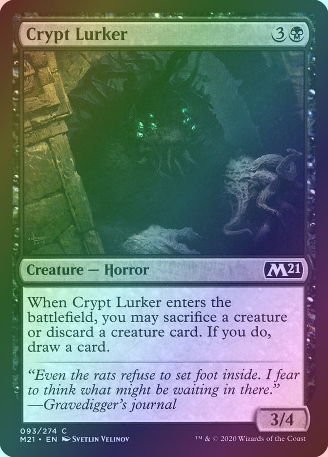 Crypt Lurker (M21) (93) / Foil