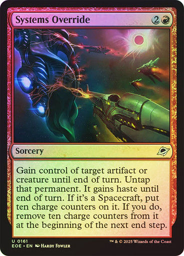 Systems Override (EOE) (161) / Foil