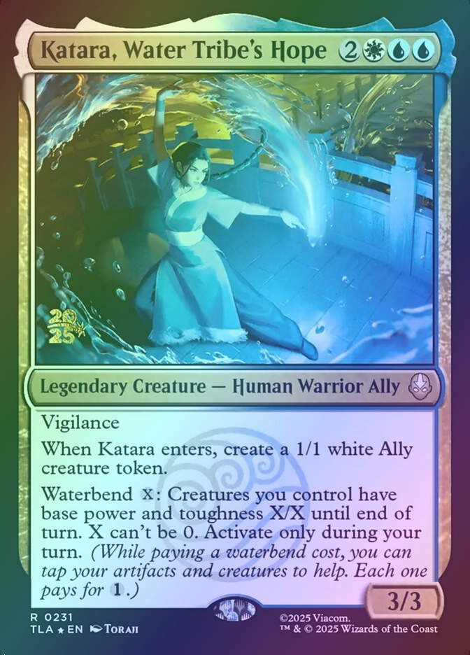 Katara, Water Tribe's Hope (PTLA) (231s) / Foil