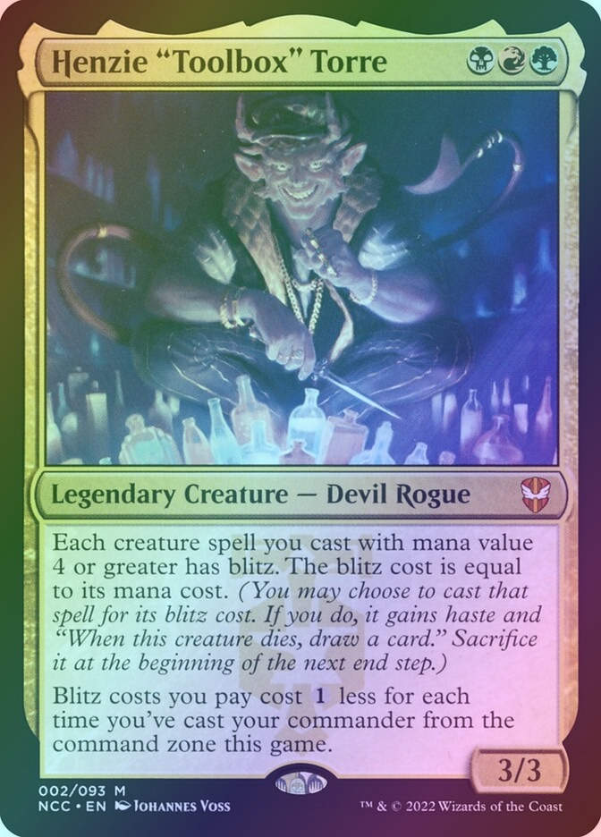 Henzie "Toolbox" Torre (NCC) (2) / Foil