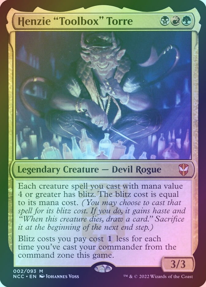 Henzie "Toolbox" Torre (NCC) (2) / Foil