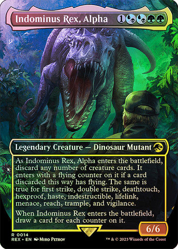 Indominus Rex, Alpha (rex) / Foil