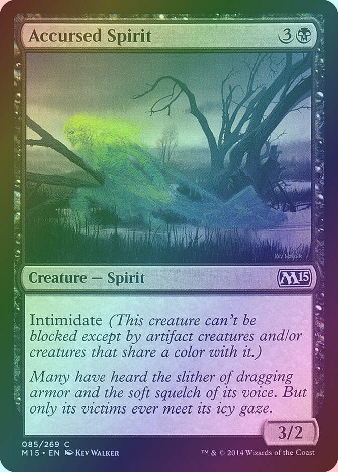 Accursed Spirit (M15) (85) / Foil