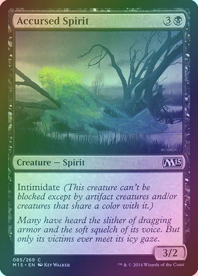 Accursed Spirit (M15) (85) / Foil