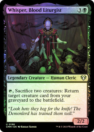 Whisper, Blood Liturgist (cmm) / Foil