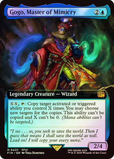 Gogo, Master of Mimicry (FIN) (437) / Extended Art / Foil