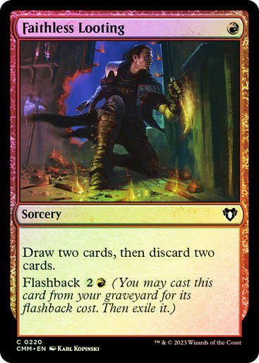Faithless Looting (cmm) / Foil