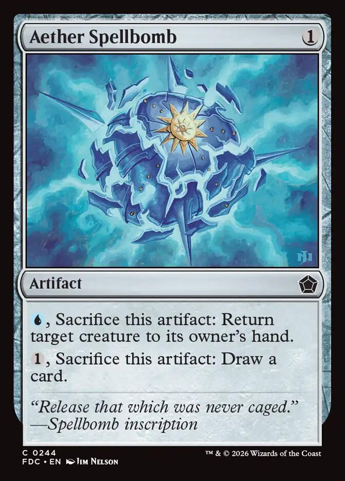 Aether Spellbomb (FDC) (244)