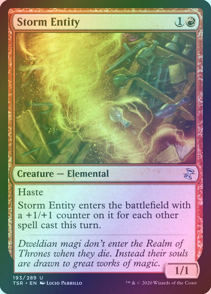 Storm Entity (TSR) (193) / Foil