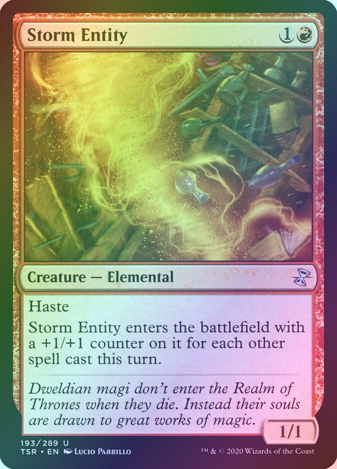 Storm Entity (TSR) (193) / Foil
