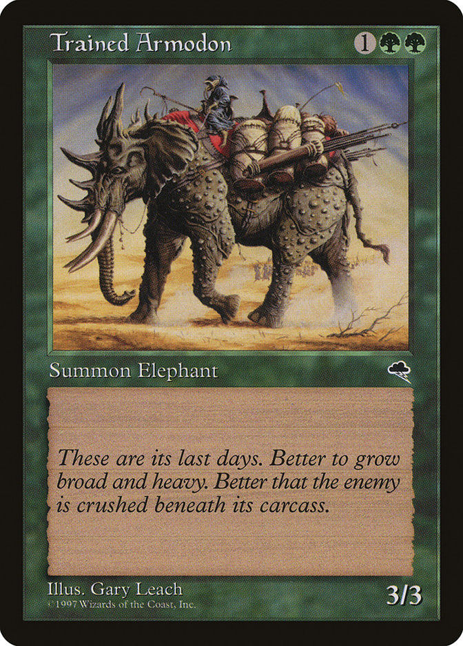 Trained Armodon (TMP) (260)