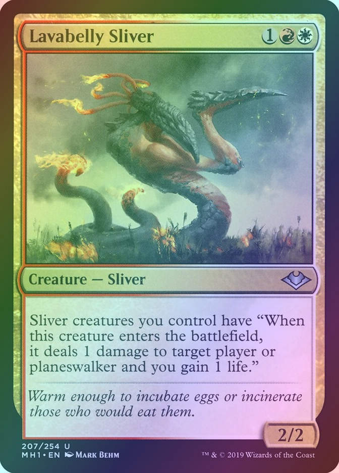 Lavabelly Sliver (MH1) (207) / Foil