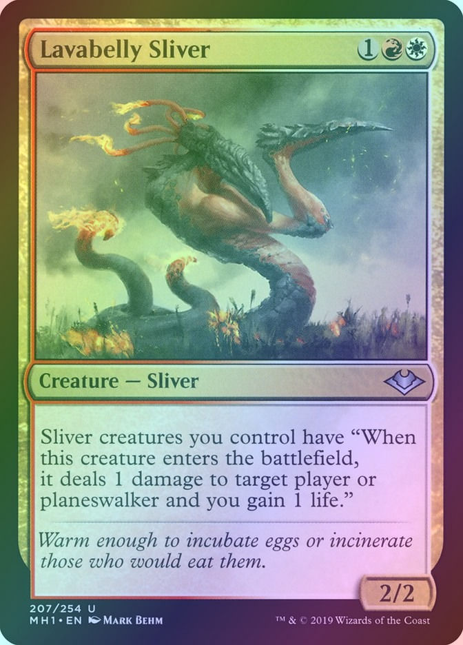Lavabelly Sliver (MH1) (207) / Foil