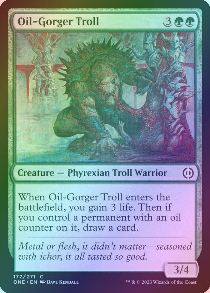 Oil-Gorger Troll (ONE) (177) / Foil