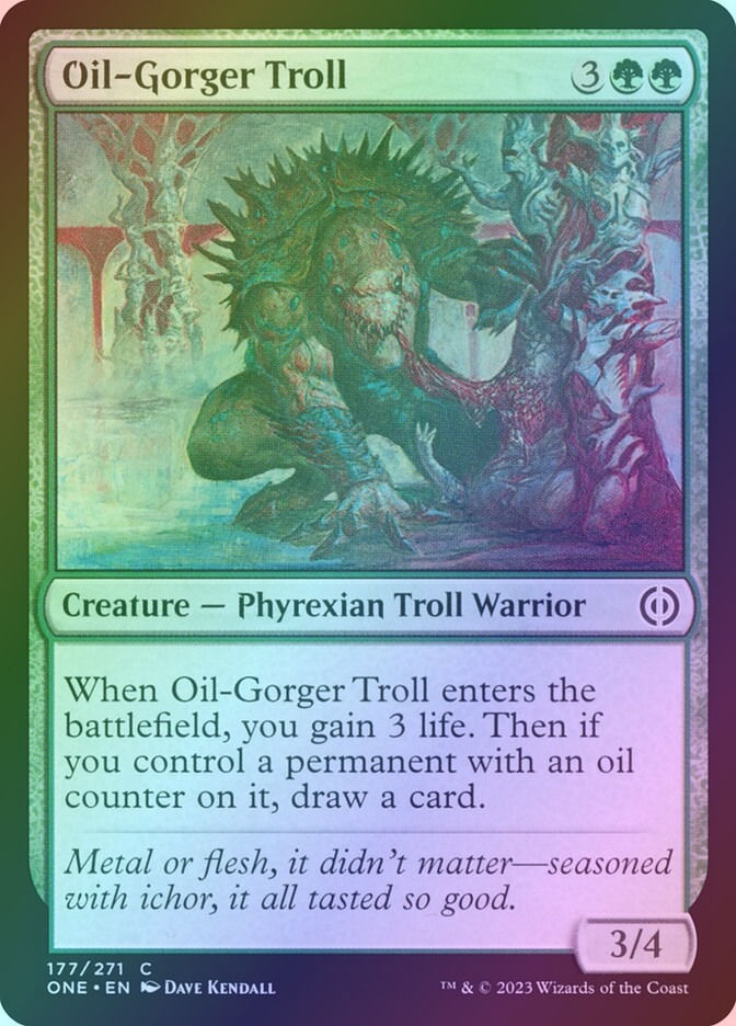 Oil-Gorger Troll (ONE) (177) / Foil