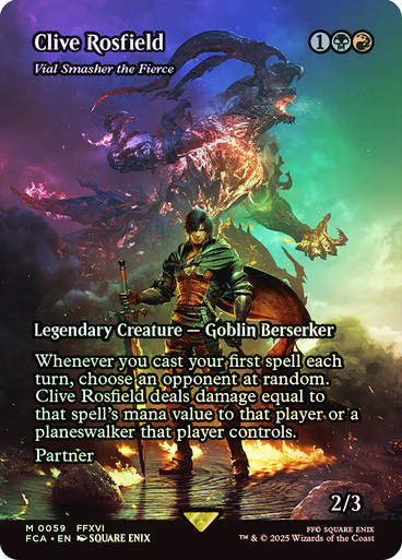 Vial Smasher the Fierce (FCA) (59) / Borderless / Foil