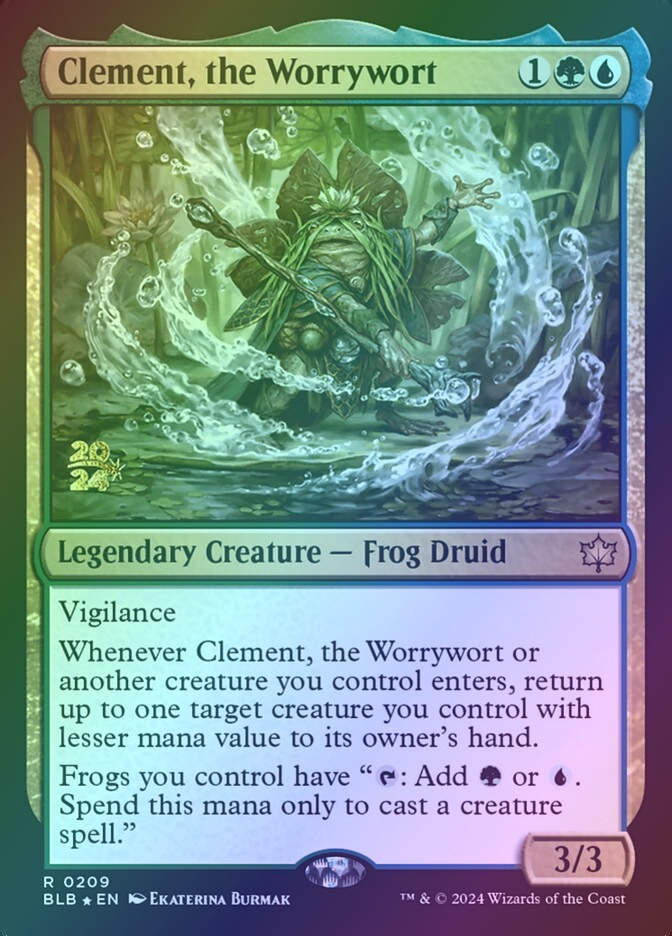 Clement, the Worrywort (PBLB) (209s) / Foil
