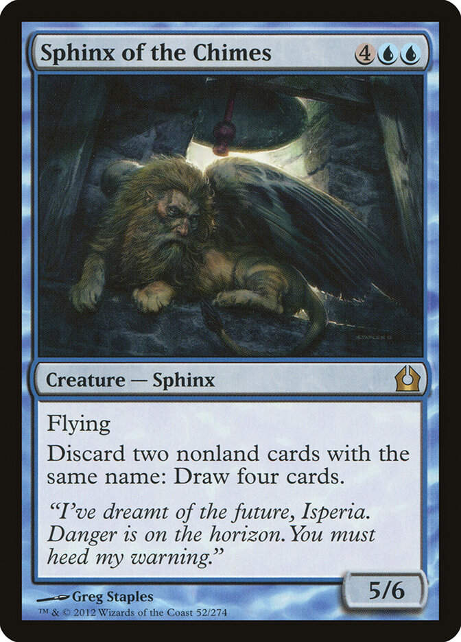 Sphinx of the Chimes (RTR) (52)