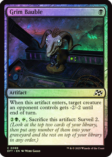 Grim Bauble (DFT) (88) / Foil