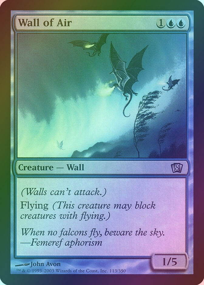 Wall of Air (8ED) (113★) / Foil