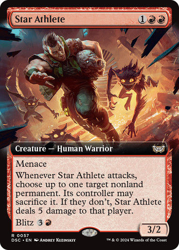 Star Athlete (DSC) (57) / Extended Art