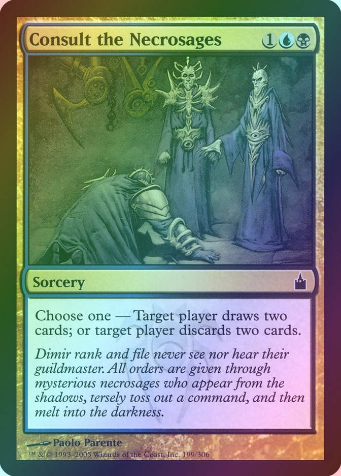 Consult the Necrosages (RAV) (199) / Foil