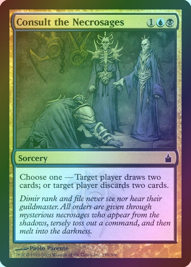 Consult the Necrosages (RAV) (199) / Foil