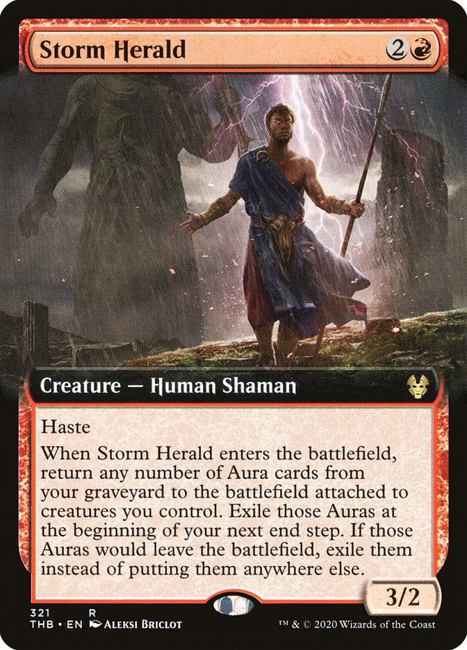 Storm Herald (THB) (321) / Extended Art