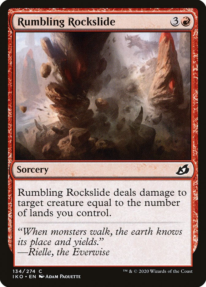 Rumbling Rockslide (IKO) (134)
