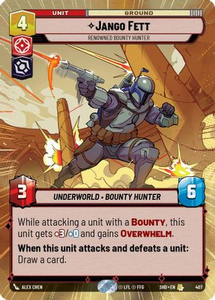 Jango Fett - Renowned Bounty Hunter (Hyperspace) (SHD_#407)