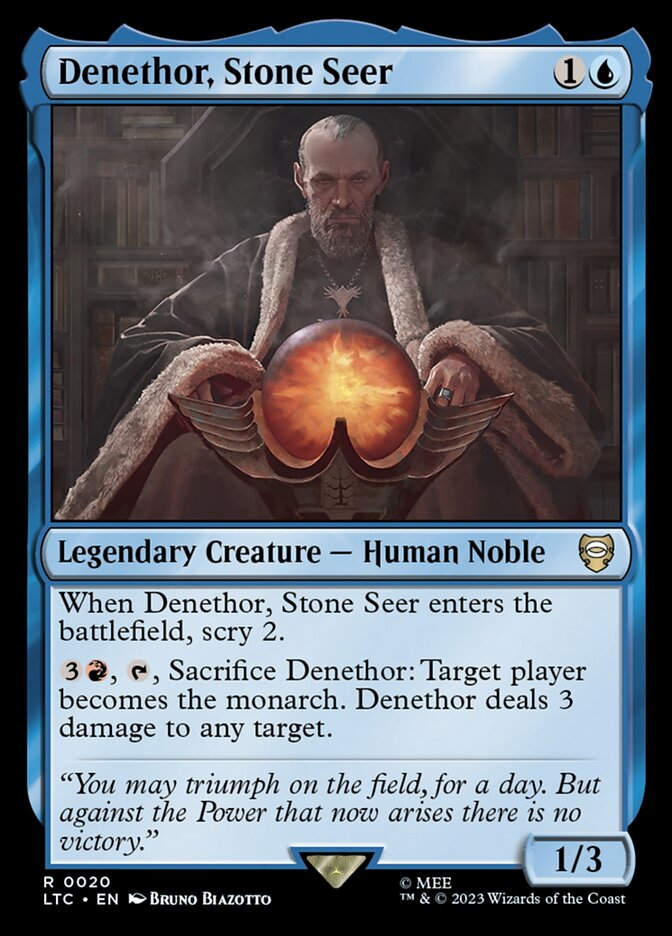 Denethor, Stone Seer (LTC) (20)