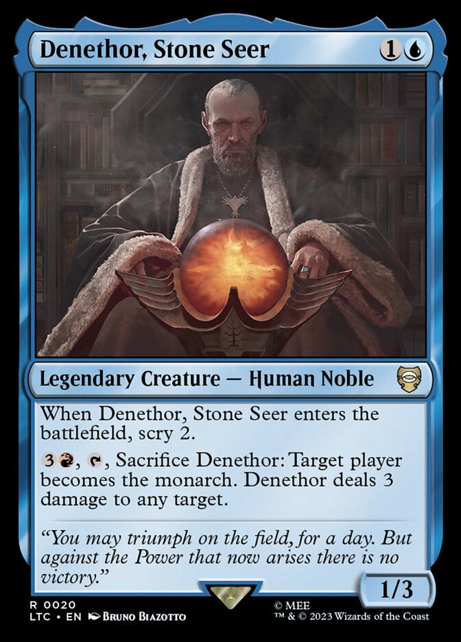 Denethor, Stone Seer (LTC) (20)