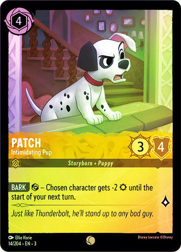 Patch - Intimidating Pup (LOR_ITI) / Foil