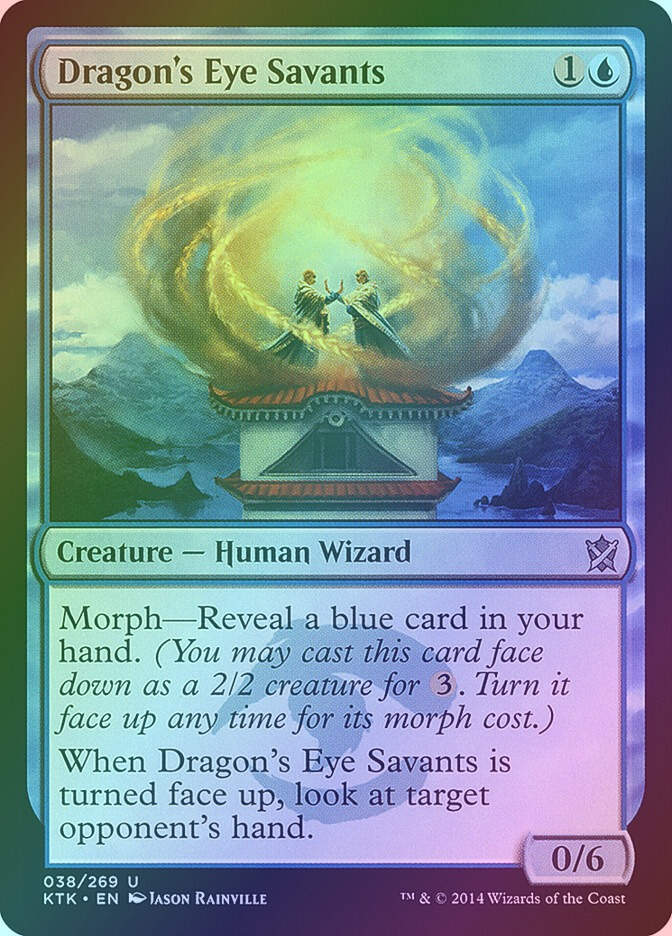 Dragon's Eye Savants (KTK) (38) / Foil