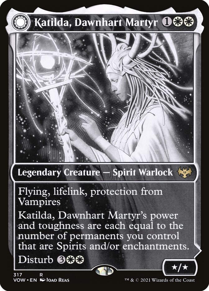 Katilda, Dawnhart Martyr // Katilda's Rising Dawn (VOW) (317) / Showcase