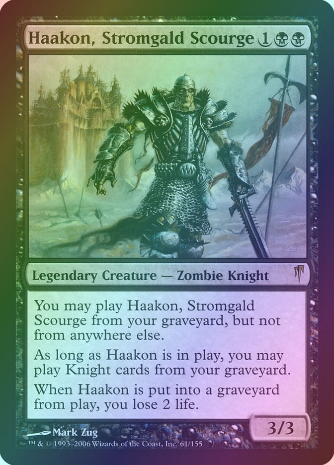 Haakon, Stromgald Scourge (CSP) (61) / Foil