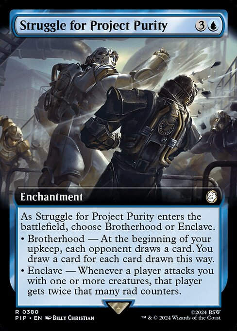 Struggle for Project Purity (pip) (380) / Extended Art
